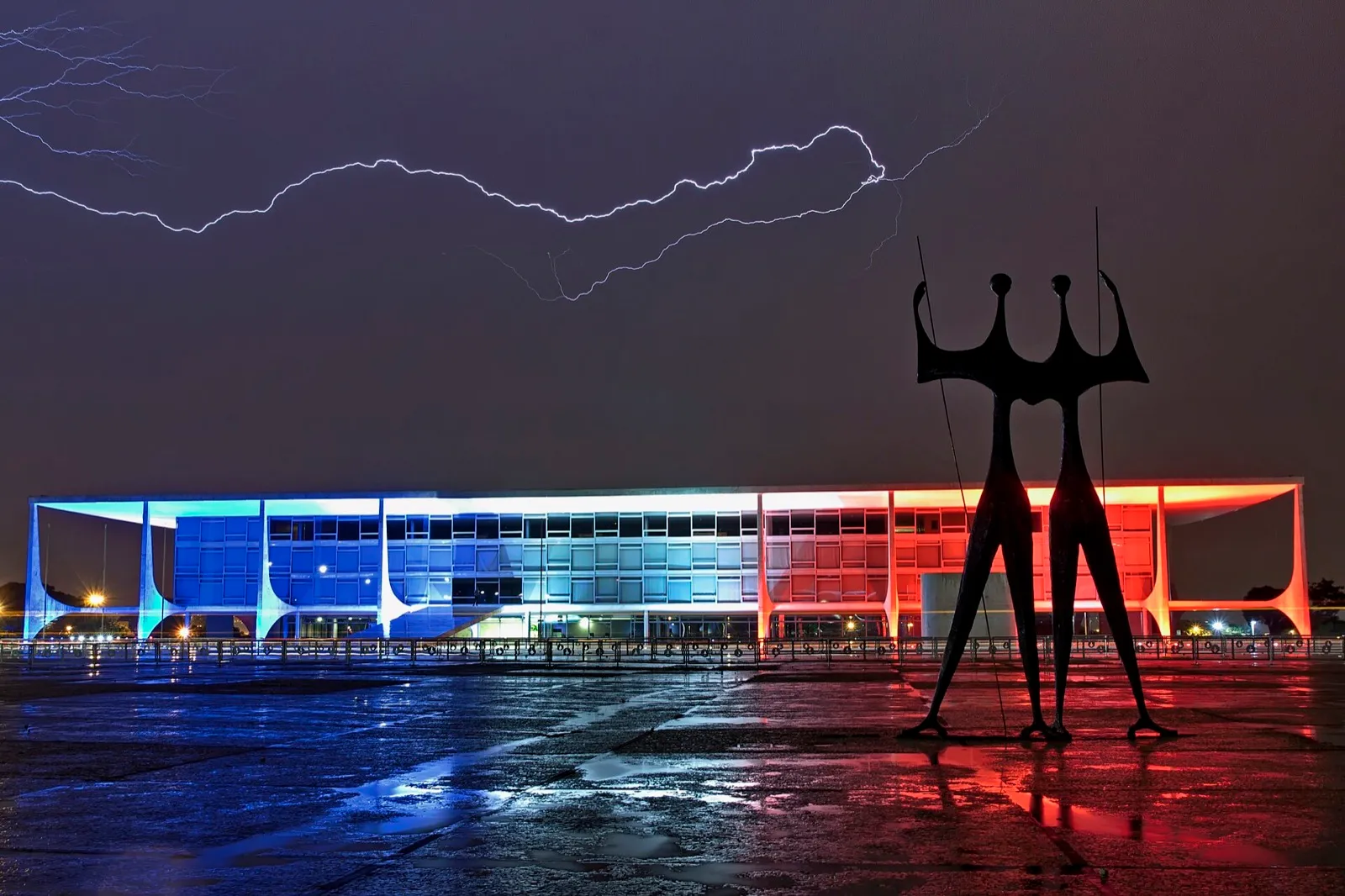Palácio do Planalto em Brasília, sede do governo federal